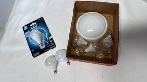lot 3334 image: LED bulbs and closet light