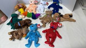 lot 3442 image: TY beanie bags