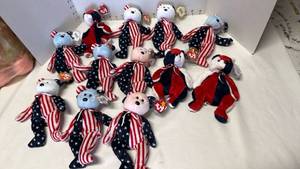 lot 3443 image: TY beanie bags