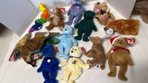 lot 3445 image: TY beanie bags