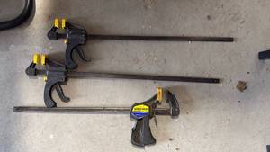 lot 3512 image: 3 bar clamps