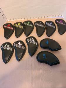 lot 7044 image: Craftsman golf club head covers and others