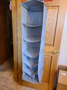 lot 7120 image: Closet cubby organizer.