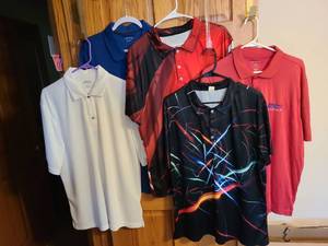 lot 7133 image: Mens shirts, and L, XL
