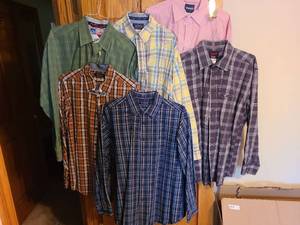 lot 7137 image: Wrangler, George Strait, other mens shirts, L, XL