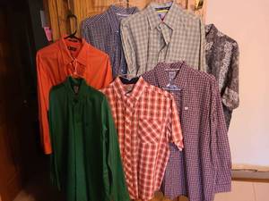 lot 7138 image: Mens shirts, L, XL