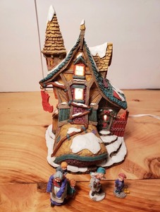 lot 1014 image: Storybook Village The Old Woman Cobbler