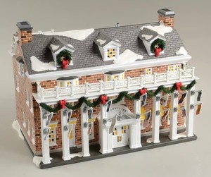 lot 1043 image: Department 56 Lowell Inn 25th Anniversary Edition