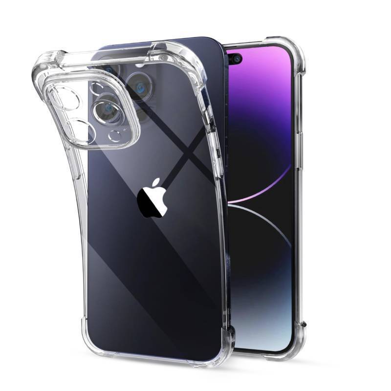 lot 18366 image: IAIYOXI Clear Case for iPhone 13 Pro - Crystal Clear Military Grade Drop Protection, Non-Yellowing Armor, Shockproof Protective Cover, Compatible with iPhone 13 Pro (iPhone 13 Pro) (5 Pack)