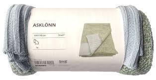 lot 18239 image: IKEA Asklonn Throw Blanket