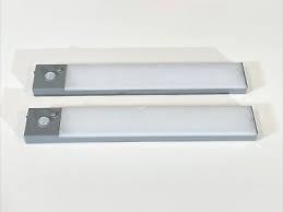lot 18252 image: BrightLiving Set of 2 Rechargable Motion Sensor 12 L