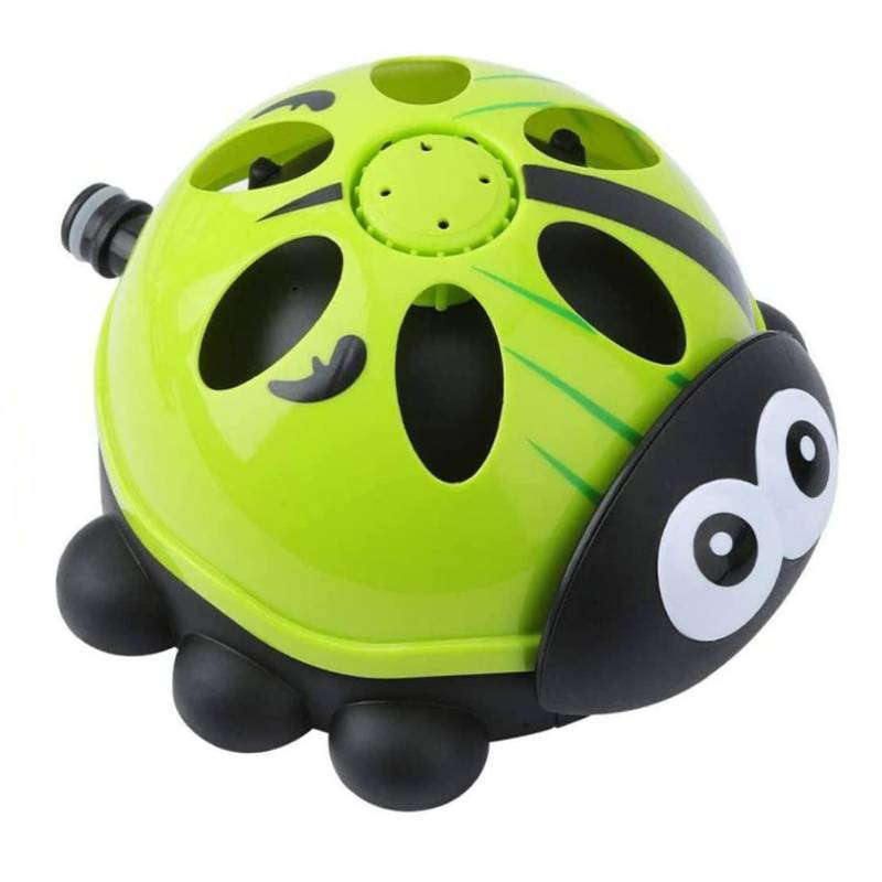 lot 18302 image: Rwigeboo Children Sprinkler Toy Kids Garden Lawn Water 360 Degree Sprayer Ladybug Fun ToysKids Water Sprinkler