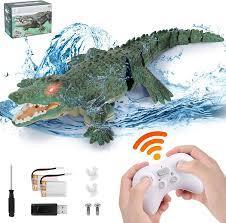 lot 18361 image: Remote Control RC Toy with LED Lights for Kids and Toddlers 3 to 12 Years Old Boys and Girls (Alligator)
