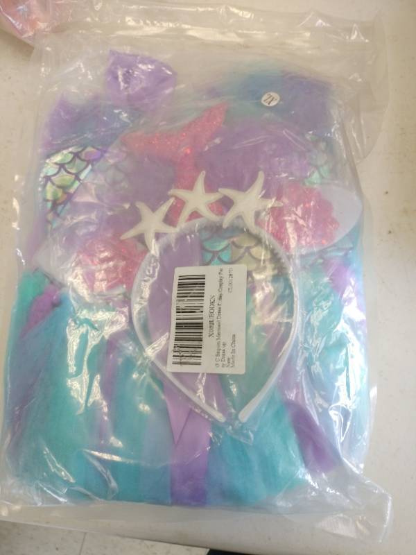 lot 20026 image: G. C Sequin Mermaid Dress for Children - XL