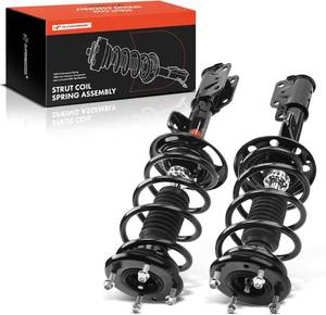 lot 579 image: $212 A-Premium Front Complete Strut & Coil Spring Assembly Compatible with Ford Explorer 2013-2019, 3.5L, AWD, 2-PC Set