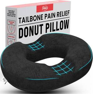 lot 3244 image: Primica Donut Pillow, Tailbone Pain Relief, Hemorrhoid & Postpartum Cushion for Men and Women, Helps Ease Discomfort from Tailbone, Hemorrhoids, Pregnancy, Surgery (Up to 220 LBS)