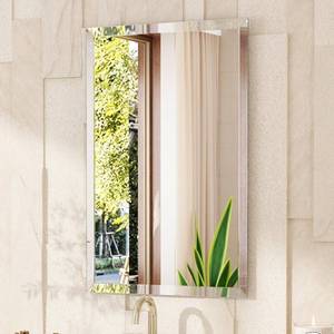 lot 3283 image: VocalStar Frameless Bathroom Mirror, 18 x 26 Rectangle Wall Mirror with Beveled Edge, Modern Decorative Vanity Mirrored for Living Room, Entryway, Bedroom  14-Inch Shatterproof Glass