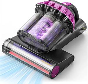 lot 4201 image: Mattress Vacuum Cleaner 550W 18KPa Bed Vacuum Cleaner with Smart Dust Sensor, UV-C Light, 149 F Heat, HEPA Filter, Handheld for Bed Sofa Couch