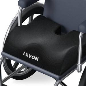 lot 4226 image: AUVON Anti-Slip Wheelchair Cushions with Front High Rear Low & Hump Design, Ergonomic Seat Cushion to Optimize Sitting Posture, Chair Cushions Relieve Sciatica, Back, Pressure Sore & Ulcer Pain
