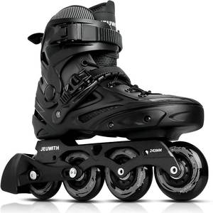 lot 4276 image: Inline Skates for Women Men, Outdoor Street Blades Roller Adult Male Female, Professional Fitness Roller Skates Blades for Unisex. Men 8 12 -9