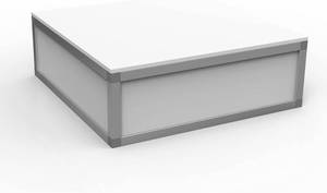 lot 4298 image: $199 STRONG HOLD Modular Smart Stage section, Stage Riser,24inchX24inchX8inch (STRONGHOLD APLEDS2208)