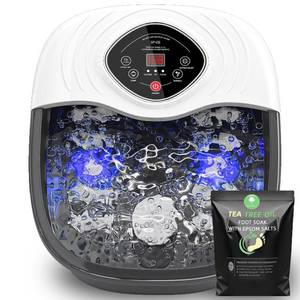 lot 5108 image: closewave Foot Spa Bath Massager with Heat, UV & Ozone Bubbles,Shiatsu Rollers Epsom Salt Temperature Control, Relieves Stress and Feet Pain - Home Pedicure Soaking Tub Gift for WomenMen, MomDad