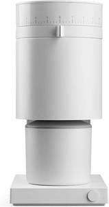lot 5153 image: $200 Fellow Opus Conical Burr Coffee Grinder - Espresso Grinder with 41 Settings for Espresso, Drip, French Press, & Cold Brew - Matte White