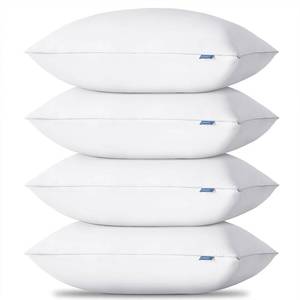 lot 5204 image: CozyLux Pillows Standard Size Set of 4, Hotel Quality Bed Pillows for Sleeping 4 Pack, Cooling Pillows for Side Back and Stomach Sleepers, Down Alternative Luxury Soft Supportive Pillows (18x26)