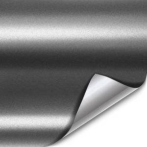 lot 5236 image: $339 VViViD Ultra Deep Matte Metallic Charcoal Grey (5ft wide)