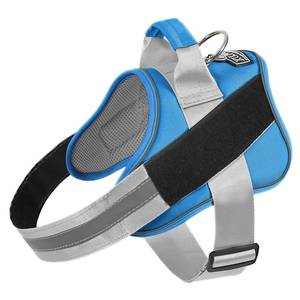 lot 532 image: Bolux Dog Harness, No-Pull Reflective Dog Vest, Breathable Adjustable Pet Harness with Handle for Outdoor Walking - No More Pulling, Tugging or Choking - Retail $20