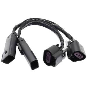 lot 555 image: 2Pcs Left Right LED Headlight Headlamp Wiring Connector HID Adapter Conversion Harness Kit Compatible with Morimoto XB for Ford F-150 2009 2010 2011 2012 2013 2014 - Retail $13