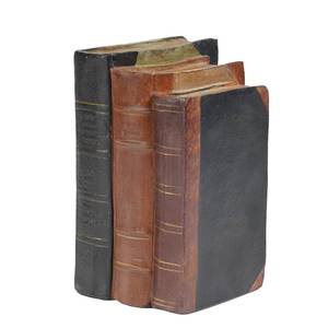 lot 607 image: Guichifun Decorative Books Home Decor Clearance - Resin Retro Classical Fake Books Faux Books Decoration Fall Decor Gifts for Men Coffee Table Shelf Decor for Living Room Decor 5.5  4.5  7.5 Inch - Retail $25