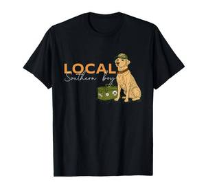 lot 622 image: Local Southern Boy - Waterfowl Hunting Lover Hunter T-Shirt Medium - Retail $21