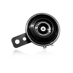 lot 687 image: NYTKL Motorcycle Electric Horn, 12V 1.5A 105db Waterproof Round Loud Horn Speaker, Universal Small Air Horn Electric Loud Speaker for Motorcycle Scooter Dirt Bike ATV UTV - Retail $6