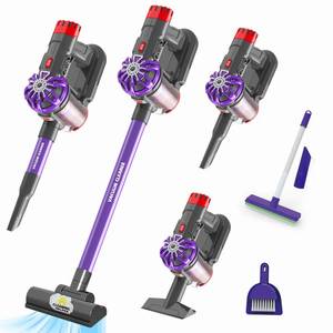 lot 770 image: Kids Vacuum That Really Works, Pretend Play Cleaning Toy for Toddler, 3-in-1 Cordless Vacuum Interactive Toy for Children Age 3 4 5 6, Housekeeping Gift for Boys Girls Birthday - Retail $2,962
