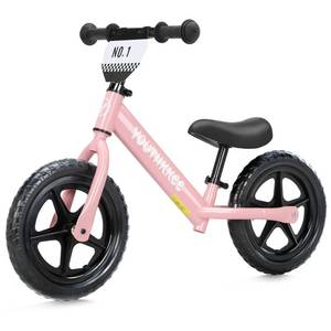 lot 786 image: Youthkkee 12 Inch Toddler Balance Bike for 1-3 Year Olds, No-Pedal Bike with Tool-Free Adjustable Seat, Quick Assembly, Gift for 1-3 Year Old Boys & Girls with Customizable Plate - Retail $32