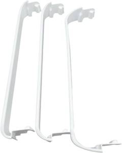 lot 291520 image: Yajuyi 3 Pieces Refrigerator Shelf Refrigerator Door Shelf Accessories for Refrigerator Part Sturdy Refrigerator Door Shelf Rack Bar