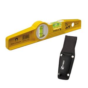 lot 40136 image: Stabila 81s-10mh Magnetic Level and Holster 2511 - Retail $39
