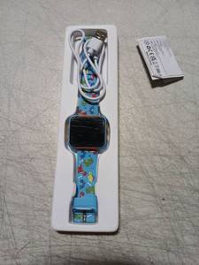 lot 40148 image: Etuwoe Potty Training Watch for Kids Water Resistant Potty Watches for Toddler Boys Adjustable Volume Rechargeable Toilet Reminder Dinosaur Toddler Watch Birthday Gifts for 2 3 4 Year Old Boy(Blue) - Retail $19