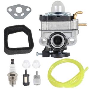 lot 40150 image: ALL-CARB Carburetor Air Filter Spark Plug Kit Replacement for Troy Bilt TB516EC Edger 29cc 4-Stroke Replacement for Craftsman 316711930 316791960 316791210 Trimmer - Retail $15