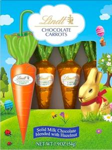 lot 40164 image: Lindt Chocolate Carrots Easter Set
