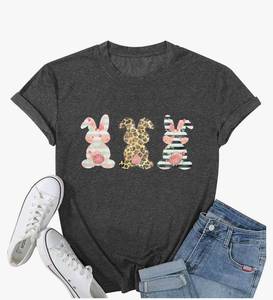 lot 40172 image: Three Bunnies Pattern T-Shirt Size XL - Retail $24