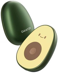 lot 51854 image: Gaiatop Hand Warmers Rechargeable 2 Pack, Magnetic 3 Settings Fast Heating Avocados Shape, Electric Portable Pocket Heater, Reusable Hot Hands Gifts for Women Men Outdoor Camping Hunting Golf - Retail $15
