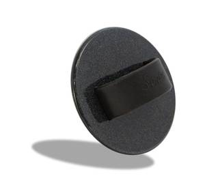 lot 51892 image: Sonix Magnetic Phone Grip, MagSafe Silicone Ring Loop Grip - Detachable Holder for Hand, Soft MagSafe Grip  Glitter Black - Retail $20