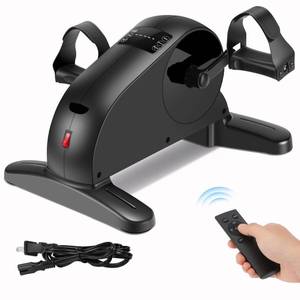 lot 63038 image: Electric Pedal Exercicser mini Motorized Exercise Bike for Leg and Arm Low Impact Exercise - Retail $62