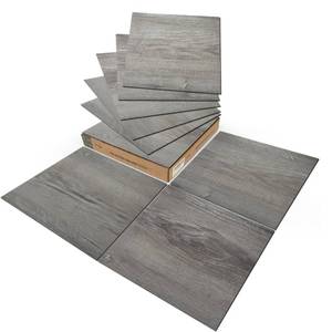 lot 63991 image: Art3d Peel and Stick Vinyl Floor Tiles 30-Pack 12 x 12 inch, Self Adhesive Waterproof Flooring Wood Planks for Kitchen, Dining Room, Bedrooms, Cover 30 Sq. Ft, Taupe Ash - Retail $33