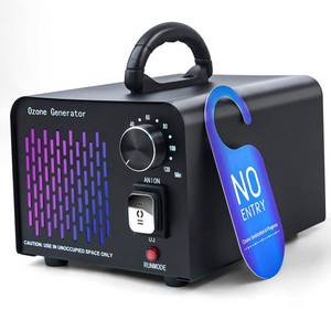 lot 25998 image: Ozone Machine Generator 46,000 MgH Negative Ion Ionizer Ozonics High Capacity Ozone Odor Eliminator Ionizer Air Purifier Deodorizer for Home, Basement, Smoke and Pet Room - Retail $60
