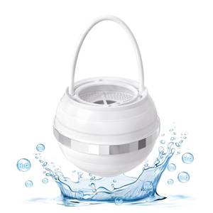lot 26037 image: Bath Filter for Tub - Bathtub Water Filter with Overflow, Removes Chlorine, Fluoride & Contaminants, Hard Water Softener, 2,500 Gallons of Filtration, Easy Install (White) - Retail $10
