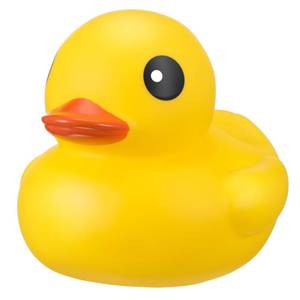 lot 26070 image: Honoson 6.89 Inch Giant Rubber Duck Big Rubber Duck Large Duckling Bath Toy with Squeaky Sound for Summer Baby Shower Birthday Party Favor Gift(Yellow) - Retail $13