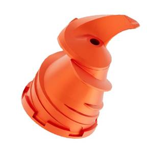 lot 30170 image: WHUTO Juicer Replacement Parts, Cold Press Juicer Auger, Orange PMMA Material Non-Staining, Juicers Attachment Kit for Models ZM1913MZM1903M